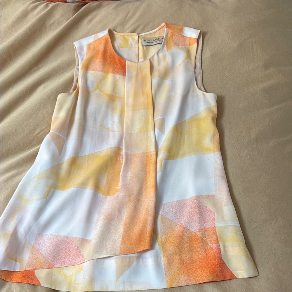 MM Lafleur Colorful Sleeveless Tunic